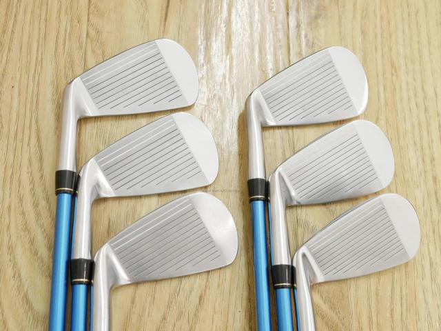 Iron set : Other Brand : ชุดเหล็ก Quelot Royal Excellence Hi-COR (คม นุ่ม ไกล) มีเหล็ก 5-Pw (6 ชิ้น) ก้านกราไฟต์ Tour AD AD-50 Flex R