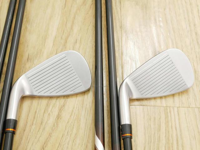 Iron set : Honma : ชุดเหล็ก Honma ATHPORT E+ มีเหล็ก 6-11,Aw (7 ชิ้น) ก้านกราไฟต์ Honma ARMRQ WT-53 Flex R