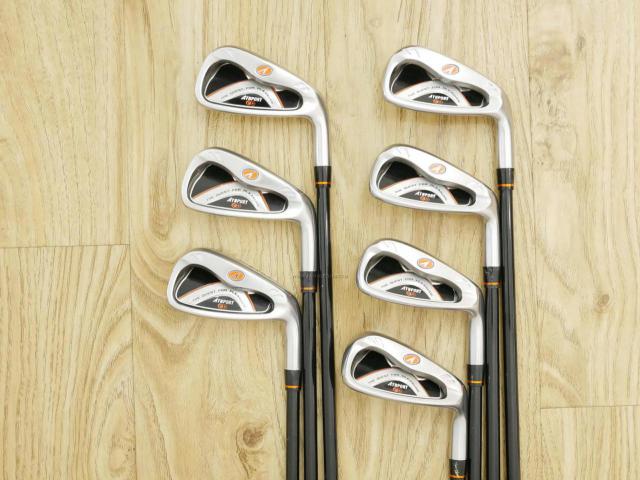 Iron set : Honma : ชุดเหล็ก Honma ATHPORT E+ มีเหล็ก 6-11,Aw (7 ชิ้น) ก้านกราไฟต์ Honma ARMRQ WT-53 Flex R