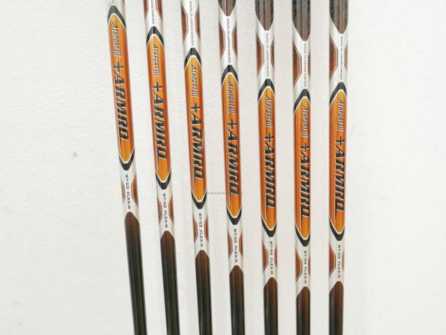 Iron set : Honma : ชุดเหล็ก Honma ATHPORT E+ มีเหล็ก 6-11,Aw (7 ชิ้น) ก้านกราไฟต์ Honma ARMRQ WT-53 Flex R