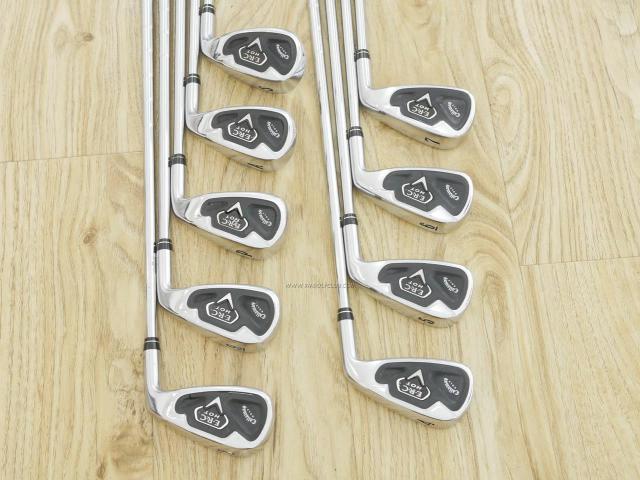 Iron set : Callaway : ชุดเหล็ก Callaway ERC Hot (Forged) มีเหล็ก 4-Pw,Aw,Sw (9 ชิ้น) ก้านเหล็ก NS Pro 950 Flex S