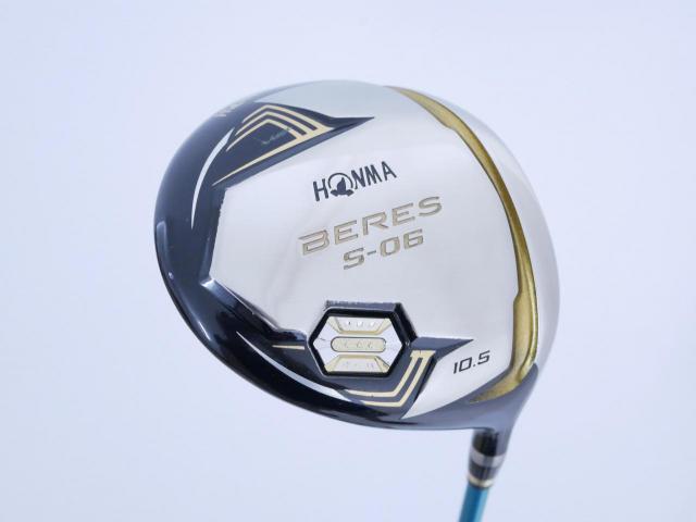 Driver : Honma : **ก้าน 3 ดาว** ไดรเวอร์ Honma Beres S-06 (ปี 2019) Loft 10.5 ก้าน ARMRQ X (43) Flex R (3 ดาว)