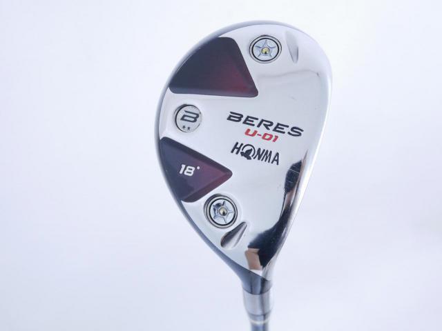 Fairway Wood : Honma : ไม้กระเทย Honma Beres U-01 Loft 18 ก้าน ARMRQ 6 (45) Flex R (2 ดาว)