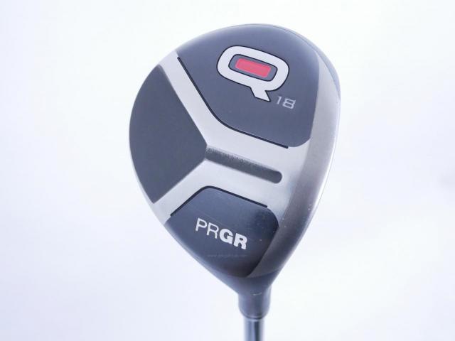 Fairway Wood : PRGR : ไม้กระเทย PRGR Q (รุ่นปี 2019 สำหรับเล่นได้ทุกไลน์) Loft 18 Flex R2 (Light)