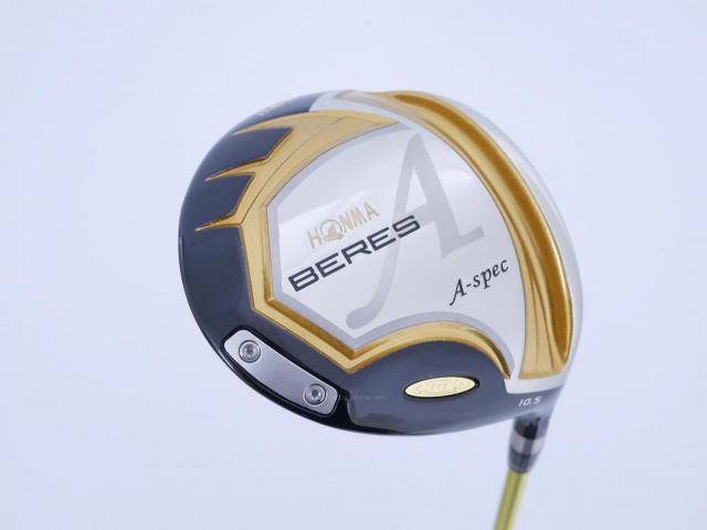 Driver : Honma : **ก้าน 3 ดาว** ไดรเวอร์ Honma Beres A-Spec II (ออกปี 2021 หน้าเด้งเกินกฏ) Loft 10.5 ก้าน ARMRQ A-Spec (47) Flex S (3 ดาว)