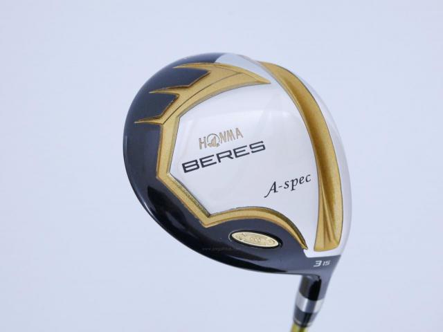 Fairway Wood : Honma : **ก้าน 3 ดาว** หัวไม้ 3 Honma Beres A-Spec II (ออกปี 2021 หน้าเด้งเกินกฏ) Loft 15 ก้าน ARMRQ A-Spec (47) Flex R (3 ดาว)