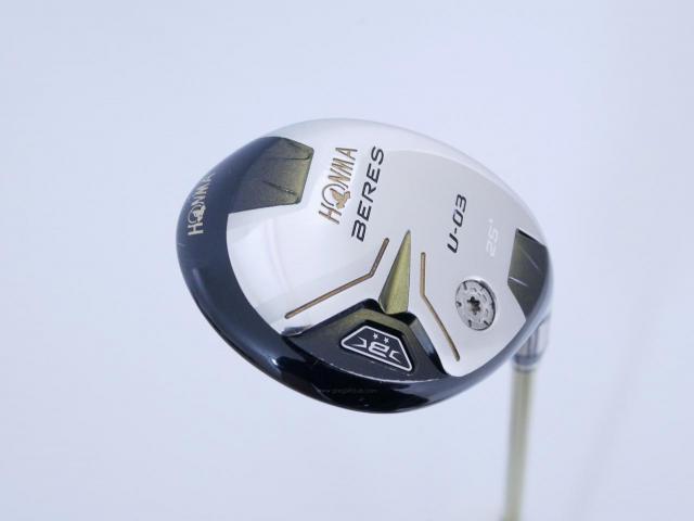 Fairway Wood : Honma : ไม้กระเทย Honma Beres U-03 (ปี 2016) Loft 25 ก้าน ARMRQ 8 (49) Flex R (2 ดาว)