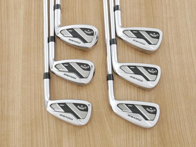 Iron set : Callaway : ชุดเหล็ก Callaway Mavrik Pro (ออกปี 2020) มีเหล็ก 5-Pw (6 ชิ้น) ก้านเหล็ก NS Pro 950 NEO Flex S