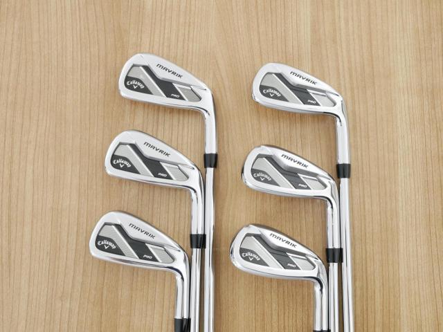 Iron set : Callaway : ชุดเหล็ก Callaway Mavrik Pro (ออกปี 2020) มีเหล็ก 5-Pw (6 ชิ้น) ก้านเหล็ก NS Pro 950 NEO Flex S