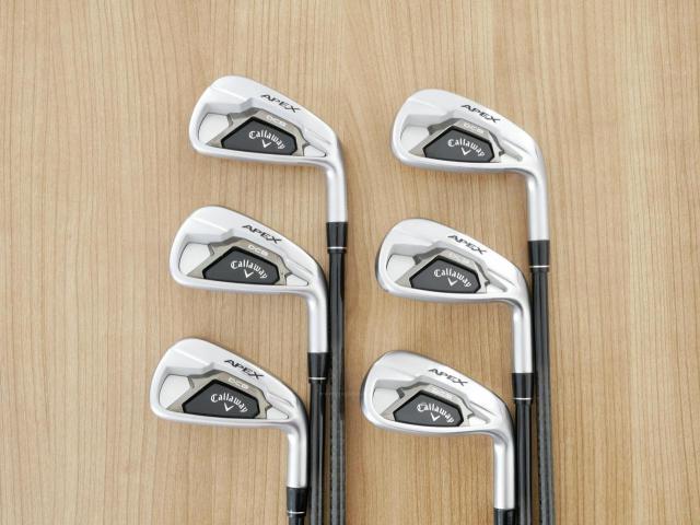 Iron set : Callaway : ชุดเหล็ก Callaway APEX DCB Forged (ปี 2022) มีเหล็ก 5-Pw (6 ชิ้น) สุดยอดก้าน Fire Express Spirits i65 Flex SR