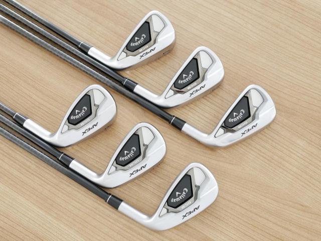 Iron set : Callaway : ชุดเหล็ก Callaway APEX DCB Forged (ปี 2022) มีเหล็ก 5-Pw (6 ชิ้น) สุดยอดก้าน Fire Express Spirits i65 Flex SR