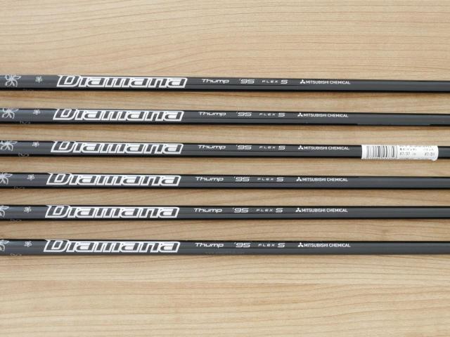 Iron set : Taylormade : **ของใหม่ ยังไม่แกะพลาสติก** ชุดเหล็ก Taylormade P7MC Forged (ซีรี่ย์ท้อปสุด ออกปี 2023) มีเหล็ก 5-Pw (6 ชิ้น) ก้านกราไฟต์ Mitsubishi Diamana Thump i95 Flex S