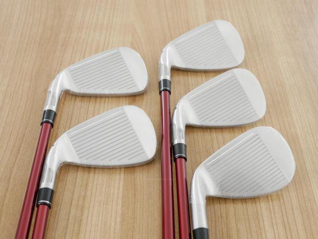 Lady club : All : **ของใหม่ ยังไม่แกะพลาสติก** ชุดเหล็ก Taylormade Stealth (รุ่นปี 2023 Japan Spec.) มีเหล็ก 7-Pw,Sw (5 ชิ้น) ก้านกราไฟต์ Mitsubishi Tensei TM40 Flex A (Lady)