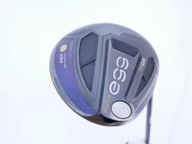 Driver : PRGR : ไดรเวอร์ PRGR Super EGG 480cc. (ปี 2021 หน้าเด้งเกินกฏ ตีไกลมาก) Loft 10.5 Flex R (M-37)