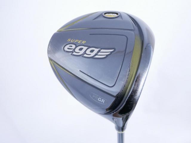 Driver : PRGR : ไดรเวอร์ PRGR Super EGG Long Spec (ปี 2019 หน้าเด้งเกินกฏ COR 0.86) Loft 10 ก้าน M-40 Flex SR