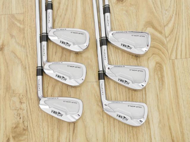 Iron set : Honma : ชุดเหล็ก Honma Tour World TW737vs Forged (รุ่นปี 2017) มีเหล็ก 5-10 (6 ชิ้น) ก้านเหล็ก NS Pro 950 Flex R