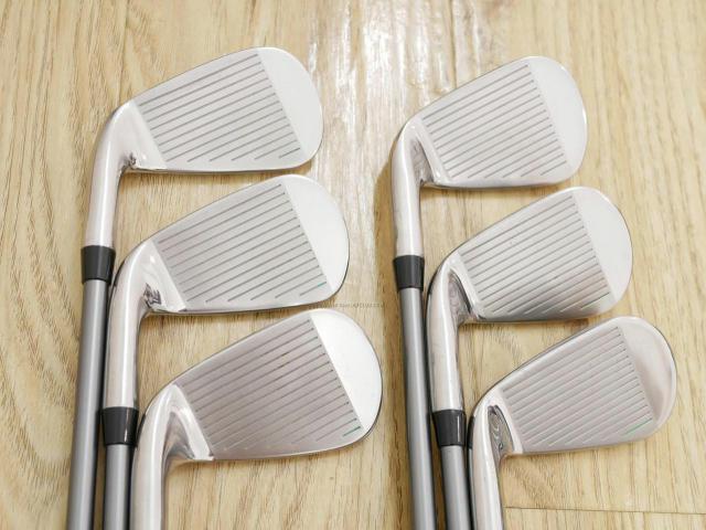 Iron set : Callaway : ชุดเหล็ก Callaway Paradym Ai Smoke (รุ่นล่าสุด ออกปี 2024 ตีง่ายมาก ไกล Japan Spec.) มีเหล็ก 6-Pw,Aw (6 ชิ้น) ก้านกราไฟต์ Fujikura MC 70 Flex S