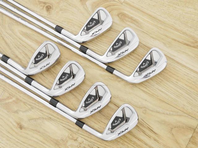 Iron set : Callaway : ชุดเหล็ก Callaway APEX Forged (รุ่นปี 2022) มีเหล็ก 5-Pw,Aw (7 ชิ้น) ก้านเหล็ก NS Pro 850 Flex S