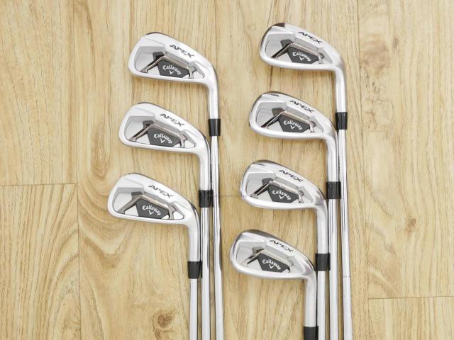 Iron set : Callaway : ชุดเหล็ก Callaway APEX Forged (รุ่นปี 2022) มีเหล็ก 5-Pw,Aw (7 ชิ้น) ก้านเหล็ก NS Pro 850 Flex S