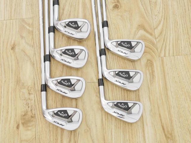 Iron set : Callaway : ชุดเหล็ก Callaway APEX Forged (รุ่นปี 2022) มีเหล็ก 5-Pw,Aw (7 ชิ้น) ก้านเหล็ก NS Pro 850 Flex S