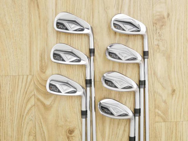 Iron set : Tourstage : ชุดเหล็ก Tourstage PHYZ Forged (ซีรี่ย์ท๊อป นุ่มไกล) มีเหล็ก 6-Pw,Aw,Sw (7 ชิ้น) ก้านเหล็ก NS Pro Zelos Flex R