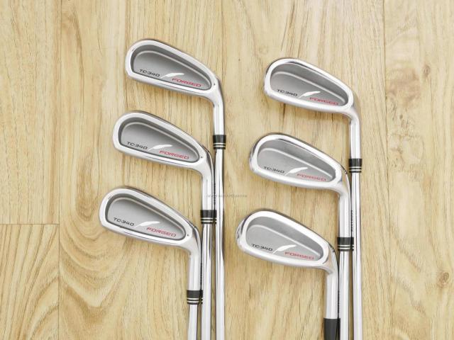 Iron set : Fourteen : ชุดเหล็ก Fourteen TC-340 Forged (ปี 2019 นุ่มมากๆ) มีเหล็ก 6-Pw,Aw (6 ชิ้น) ก้านเหล็ก Dynamic Gold Lite R300