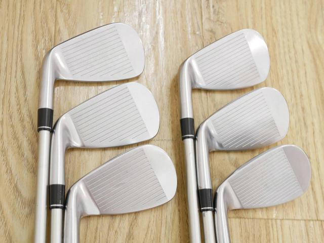 Iron set : Epon : ชุดเหล็ก EPON AF-705 Forged (ปี 2019 ใบใหญ่ ตีง่าย ไกล) มีเหล็ก 6-Pw,Aw (6 ชิ้น) ก้านกราไฟต์ Fujikura MCI 80 Flex R