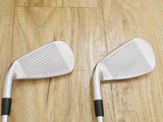 Iron set : Titleist : ชุดเหล็ก Titleist VG3 Type D Forged (ปี 2017 Japan Spec. ตีง่ายและไกลที่สุดของ Titleist) มีเหล็ก 5-Pw (6 ชิ้น) ก้านเหล็ก NS Pro ZELOS 8 Flex S