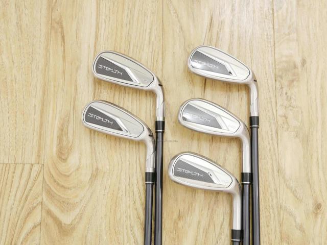 Iron set : Taylormade : ชุดเหล็ก Taylormade Stealth HD (ออกปี 2022 Japan Spec. ใบใหญ่มาก ตีง่ายสุดๆ) มีเหล็ก 6-Pw (5 ชิ้น) ก้านกราไฟต์ Mitsubishi Tensei TM60 Flex S