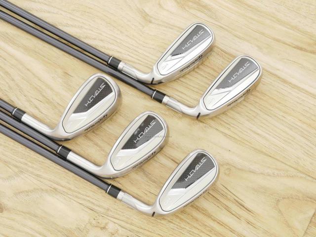 Iron set : Taylormade : ชุดเหล็ก Taylormade Stealth HD (ออกปี 2022 Japan Spec. ใบใหญ่มาก ตีง่ายสุดๆ) มีเหล็ก 6-Pw (5 ชิ้น) ก้านกราไฟต์ Mitsubishi Tensei TM60 Flex S