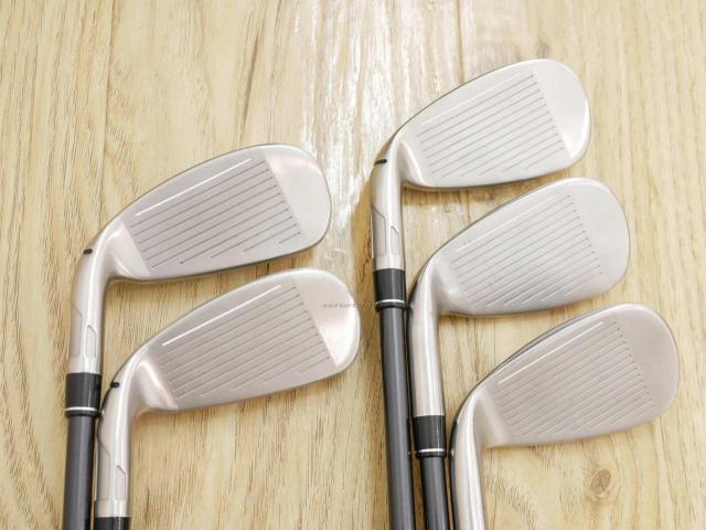 Iron set : Taylormade : ชุดเหล็ก Taylormade Stealth HD (ออกปี 2022 Japan Spec. ใบใหญ่มาก ตีง่ายสุดๆ) มีเหล็ก 6-Pw (5 ชิ้น) ก้านกราไฟต์ Mitsubishi Tensei TM60 Flex S