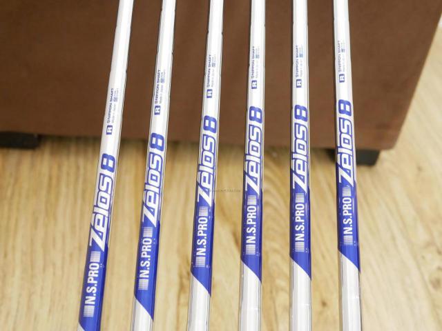 Iron set : Other Brand : ชุดเหล็ก Cobra King F9 มีเหล็ก 5-Pw (6 ชิ้น) ก้านเหล็ก NS Pro ZELOS 8 Flex R