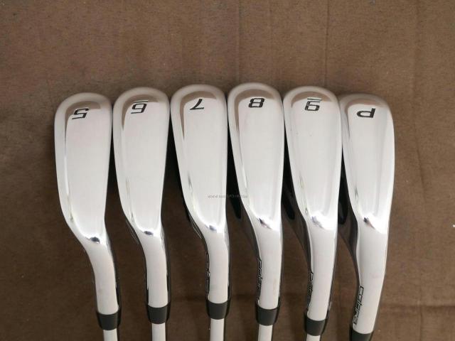 Iron set : Other Brand : ชุดเหล็ก Cobra King F9 มีเหล็ก 5-Pw (6 ชิ้น) ก้านเหล็ก NS Pro ZELOS 8 Flex R