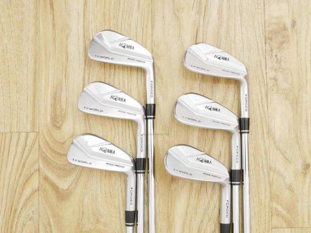 Iron set : Honma : ชุดเหล็ก Honma TW-MB Rose Proto (Forged ปี 2020) มีเหล็ก 5-10 (6 ชิ้น) ก้านเหล็ก Dynamic Gold S200