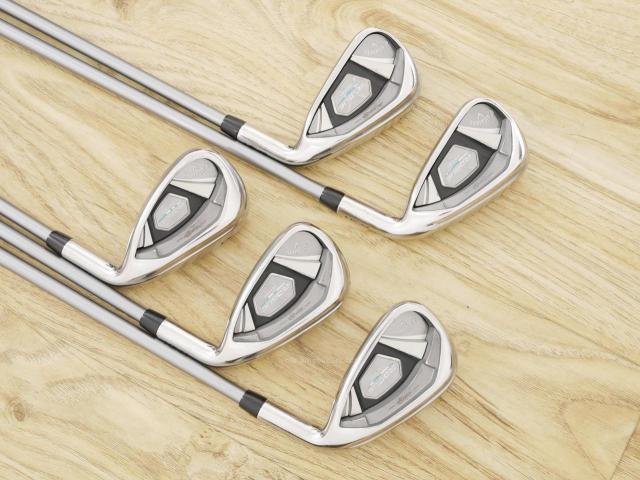 Iron set : Callaway : ชุดเหล็ก Callaway Rogue Star CF18 (ออกปี 2018 ตีง่าย ไกลมากๆ) มีเหล็ก 6-Pw (5 ชิ้น) ก้านกราไฟต์ Fujikura Speeder Evolution Flex SR