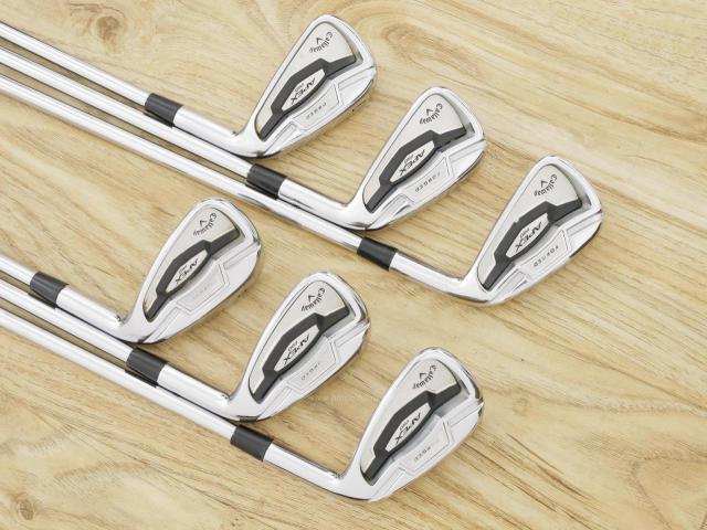 Iron set : Callaway : ชุดเหล็ก Callaway APEX Pro Forged (ออกปี 2016) มีเหล็ก 5-Pw (6 ชิ้น) ก้านเหล็ก NS Pro 950 Flex S