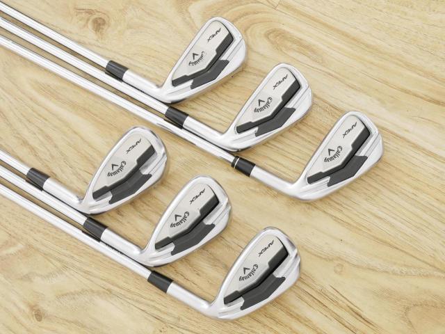 Iron set : Callaway : ชุดเหล็ก Callaway APEX Forged มีเหล็ก 5-Pw (6 ชิ้น) ก้านเหล็ก NS Pro Flex R