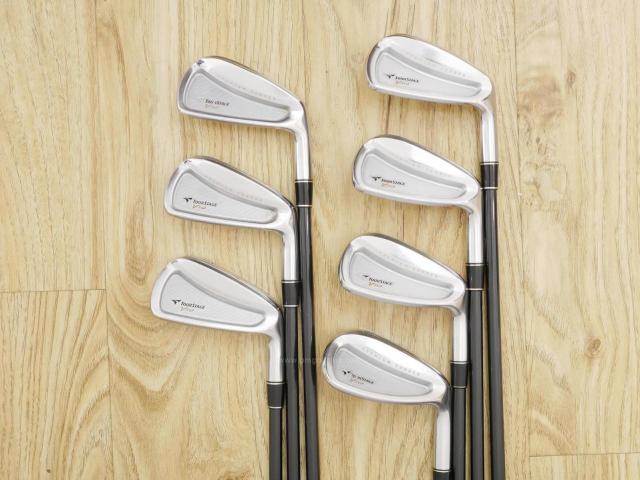 Iron set : Tourstage : ชุดเหล็ก Tourstage VIQ (Forged) มีเหล็ก 5-Pw,Aw (7 ชิ้น) ก้านกราไฟต์ Flex R