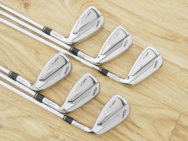 Iron set : Honma : ชุดเหล็ก Honma Tour World XP-1 (รุ่นปี 2020 ใบใหญ่ ตีง่าย ไกล) มีเหล็ก 6-11 (6 ชิ้น) ก้านเหล็ก NS Pro Zelos Flex R