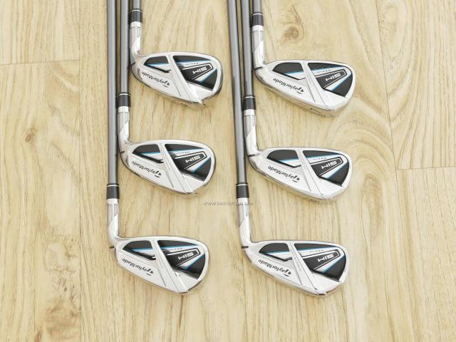 Iron set : Taylormade : ชุดเหล็ก Taylormade SIM MAX (ออกปี 2020 Japan Spec.) มีเหล็ก 5-Pw (6 ชิ้น) ก้านกราไฟต์ Mitsubishi Tensei TM60 Flex S