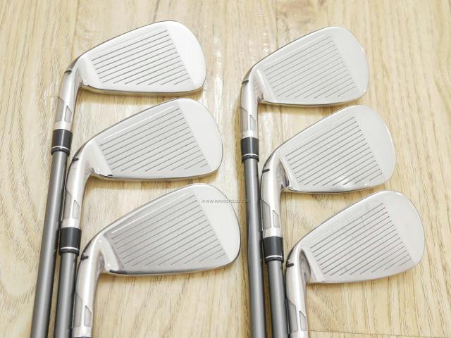 Iron set : Taylormade : ชุดเหล็ก Taylormade SIM MAX (ออกปี 2020 Japan Spec.) มีเหล็ก 5-Pw (6 ชิ้น) ก้านกราไฟต์ Mitsubishi Tensei TM60 Flex S