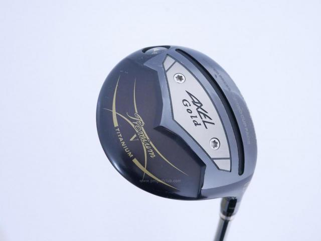 Fairway Wood : Tsuruya : หัวไม้ 3 Tsuruya AXEL Gold Premium 5 (รุ่นปี 2023 ตัวท๊อป เด้งเกินกฏ ของใหม่ 2 หมื่นกว่า) Loft 15 Flex R