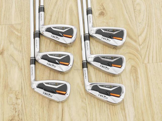 Iron set : Honma : ชุดเหล็ก Honma Tour World TW747P (ออกปี 2019) มีเหล็ก 5-10 (6 ชิ้น) ก้านเหล็ก NS Pro Modus 120 Flex S