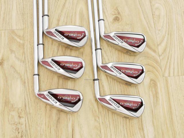 Iron set : Callaway : ชุดเหล็ก Callaway Diablo EDGE มีเหล็ก 5-Pw (6 ชิ้น) ก้านเหล็ก Flex S