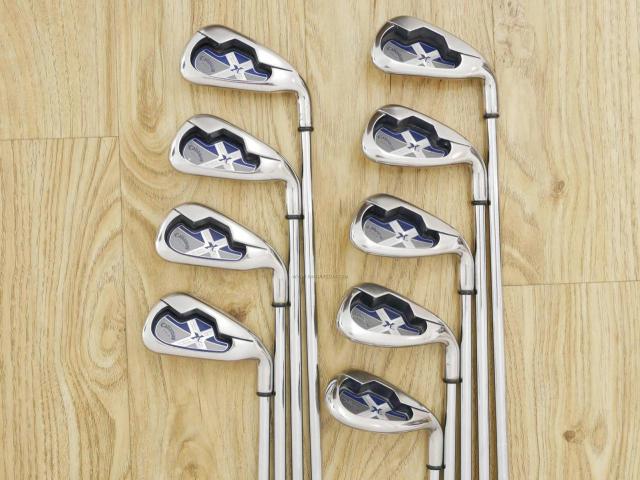 Iron set : Callaway : ชุดเหล็ก Callaway X-18 Pro Series มีเหล็ก 3-Pw,Sw (9 ชิ้น) ก้านเหล็ก NS Pro 950 Flex R