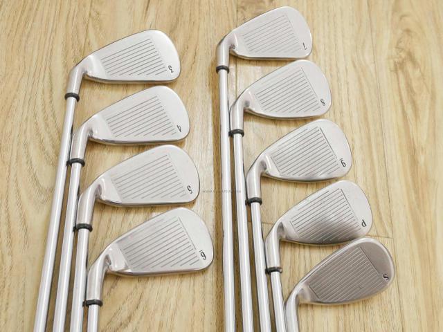 Iron set : Callaway : ชุดเหล็ก Callaway X-18 Pro Series มีเหล็ก 3-Pw,Sw (9 ชิ้น) ก้านเหล็ก NS Pro 950 Flex R