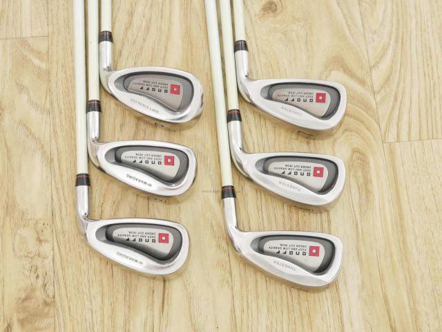 Iron set : Daiwa : ชุดเหล็ก Daiwa OnOff (Titanium ใบใหญ่ ตีง่าย ไกล) มีเหล็ก 5-Pw (6 ชิ้น) ก้านกราไฟต์ Flex R