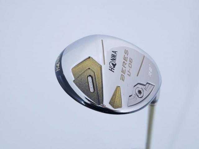 Fairway Wood : Honma : **มีบุบ** ไม้กระเทย Honma Beres U-06 (ปี 2019) Loft 22 ก้าน ARMRQ X (47) Flex R (2 ดาว)