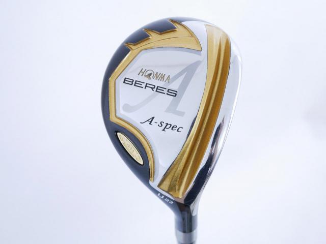 Fairway Wood : Honma : **ก้าน 3 ดาว** ไม้กระเทย Honma Beres A-Spec II (ออกปี 2021) Loft 22 ก้าน ARMRQ A-Spec (47) Flex S (3 ดาว)