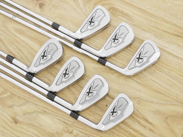 Iron set : Callaway : ชุดเหล็ก Callaway X Forged มีเหล็ก 4-Pw (7 ชิ้น) ก้านเหล็ก Memphis 10 Flex SR